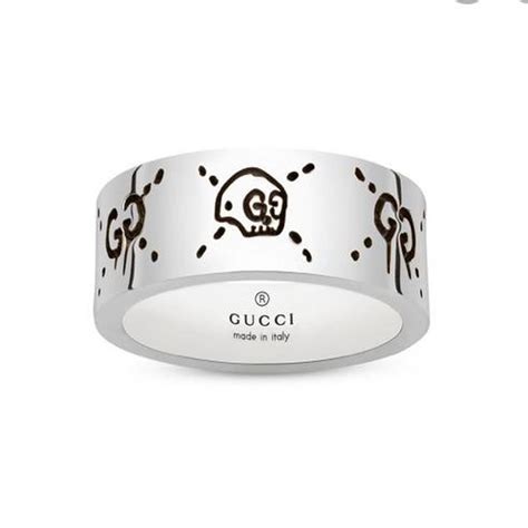 gucci ghost skull ring|Gucci ghost ring sale.